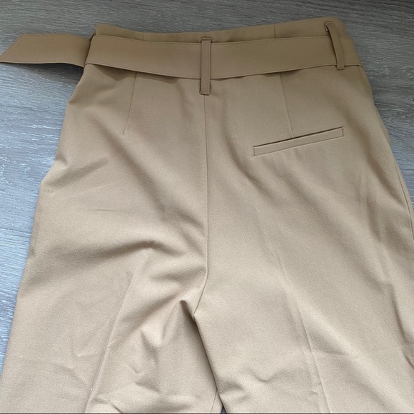 Zara Wide Leg Belted Pants - Picture 12 of 13